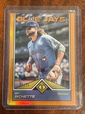 2024 Topps Transcendent Icons Chrome Orange /25 GM MT SP Bo Bichette