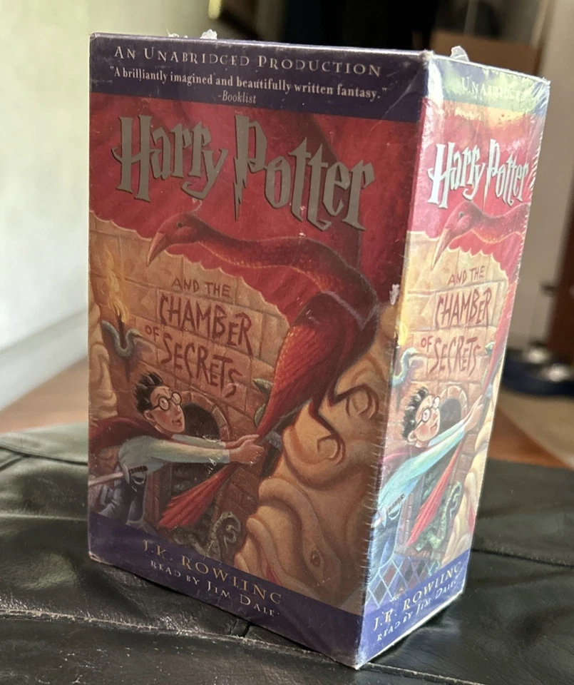 Harry Potter+the Chamber of Secrets Audio Book CASSETTE JK Rowling NEW, SEALED - Image 1 of 1