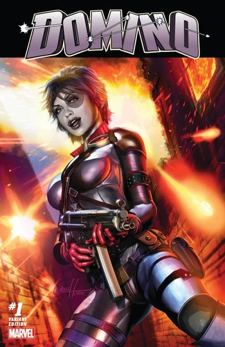 DOMINO #1 GREG HORN EXCLUSIVE X-MEN
