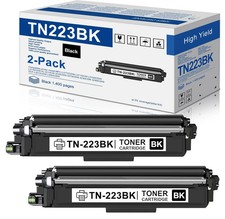 BROTHER REPLACEMENT TN223BK TN-223BK Black Toner Cartridge NEW MOLIMER REPLACEME