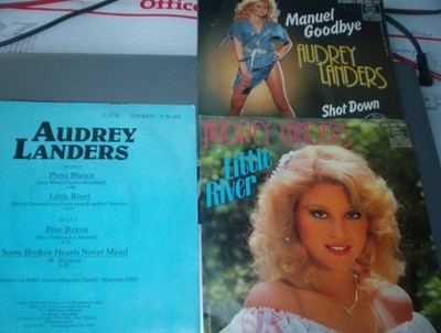 3 Singles von : Audrey Landers / Playa Blanca - Some Broken Hearts Never Mind