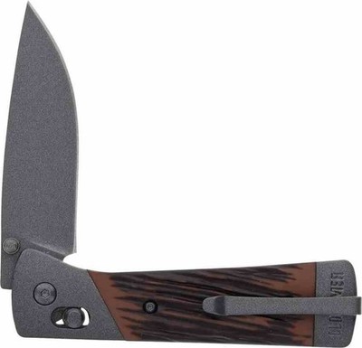 SCH1203146 Old Timer Frontier Pivot Lock Folder 7Cr17MoV Steel Blade Luxewood Co
