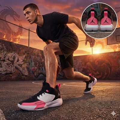 Jordan Luka .77 Space Navigator Black Pink Basketball Shoes  display picture 3