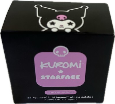 Hello Kitty Starface Kuromi Compact With 32 Hydrocolloid Patches Limited Edition