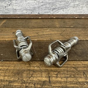 Crankbrothers Eggbeater Clipless MTB Bike Pedals Silver 9/16 Pair 270g Steel