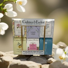 Aromatherapy Relaxation  Bath Salts Collection by Crabtree  Evelyn   6 x