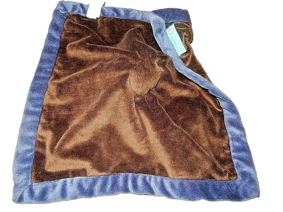6B Tiddliwinks Plush Teddy Bear BUS Velour Security Lovey baby Crib Blanket - Image 3 of 3