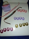 Horseshoes For Fashion Doll Displays Including Rose Embossed Purse — photo 1