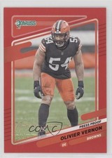 2021 Panini Donruss Press Proof Red Olivier Vernon #202 00jz