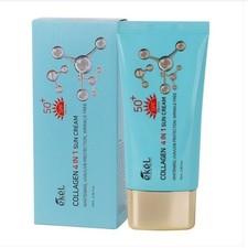 EKEL Collagen 4 In 1 Sun Cream 70ml SPF50 PA  Sunscreen UV Korean Cosmetics