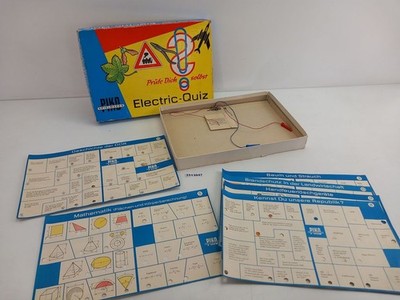 Check Yourself Electric Quiz Piko Toys German Democratic Republic Battery Operated #2513047