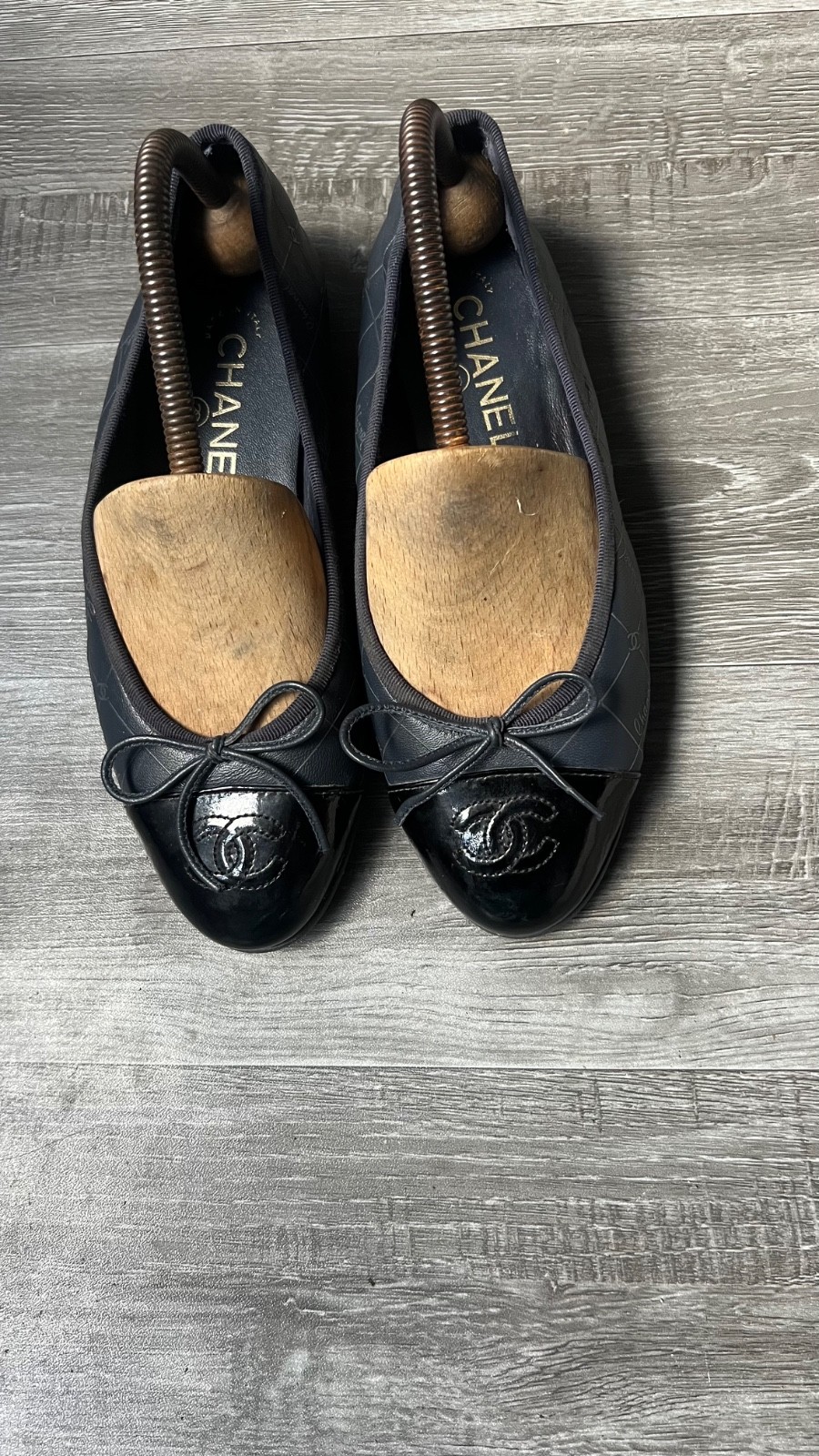 chanel ballet flats