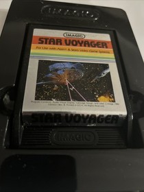 Vintage  Star Voyager Atari 2600, 1982  Case/ Cart Tested & Works
