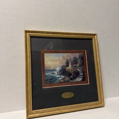 Thomas Kinkade  Let Your Light Shine  1998 Collectors Series COA 1998 Framed