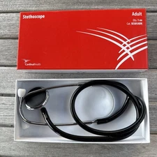 Cardinal Health Adult Black Stethoscope # SES05ABK