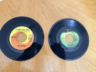 Vintage Beatles 45 Lot A Hard Day's Night Let It Be 7in Vinyl Rock Pop READ