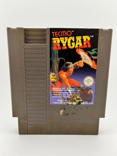 Cartucho de juego Nintendo Rygar 1987 para NES - sin probar - Imagen 4 de 4
