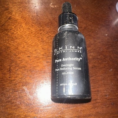 Skinn Dimitri James Pore Authority Overnight Pore Reducing Serum 1.0oz Sealed