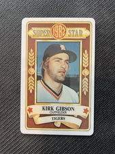 1982 Perma-Graphics Super Star Kirk Gibson