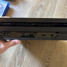 Sony PlayStation 4 Pro 1TB Black PS4 Console Tested CUH-7215B + Controllers