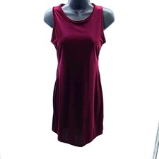Y2k Vtg Festive grunge Whimsigoth Velvet eye Candy Heart Cutout Bodycon Dress S