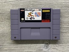 World Cup USA '94 Super Nintendo SNES - Authentic & Tested! Very Nice Condition!