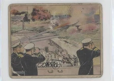 1941 Gum Inc Uncle Sam R157 Sailor Target Practice With The Turret Guns #23 0l4h