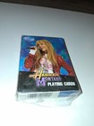 FACTORY SEALED DISNEY HANNAH MONTANA PLAYING CARDS USA MADE W/LT SHELF WEAR  — photo 1