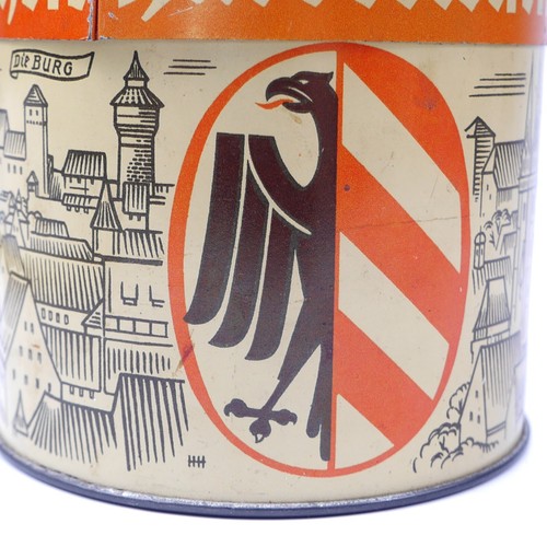 VTG Haeberlein Metzger Germany - Nurnberg Joris and the Dragon Design tin Can - Picture 6 of 14
