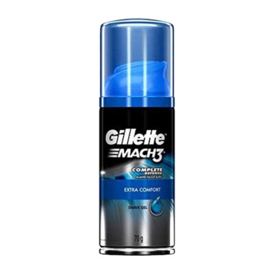 Gillette Mach3 Shaving Gel Cream Extra Comfort Travel Size 72mL 2.5oz