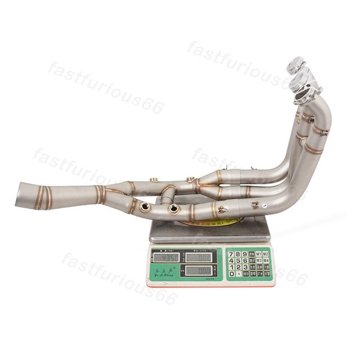 60mm Muffler For S1000RR 19-2022 S1000R 2021-23 Full Exhaust System Header Pipe - Picture 4 of 10