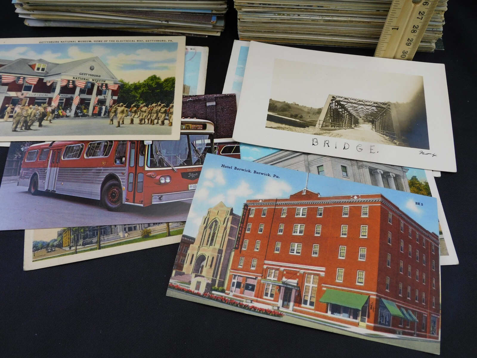 Bulk Postcard Lot Huge, Over 800 Postcards Places, Greetings All