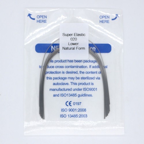 Archi ortodontici Dentali Nichel titanio naturale ortodonzia Dental Orthodontic! - Imagen 12 de 12