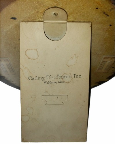 Vtg CARLSBERG Beer Faux Wood SIGN By Waltham MA Distributor Mancave Decor - Bild 6 von 8