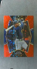 2022 Panini Select Premier Level Red Disco Prizm #165 Byron Buxton Twins