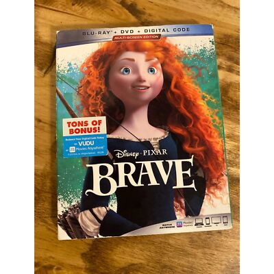 Disney Pixar - Brave BluRay - no digital or Dvd 786936865035| eBay