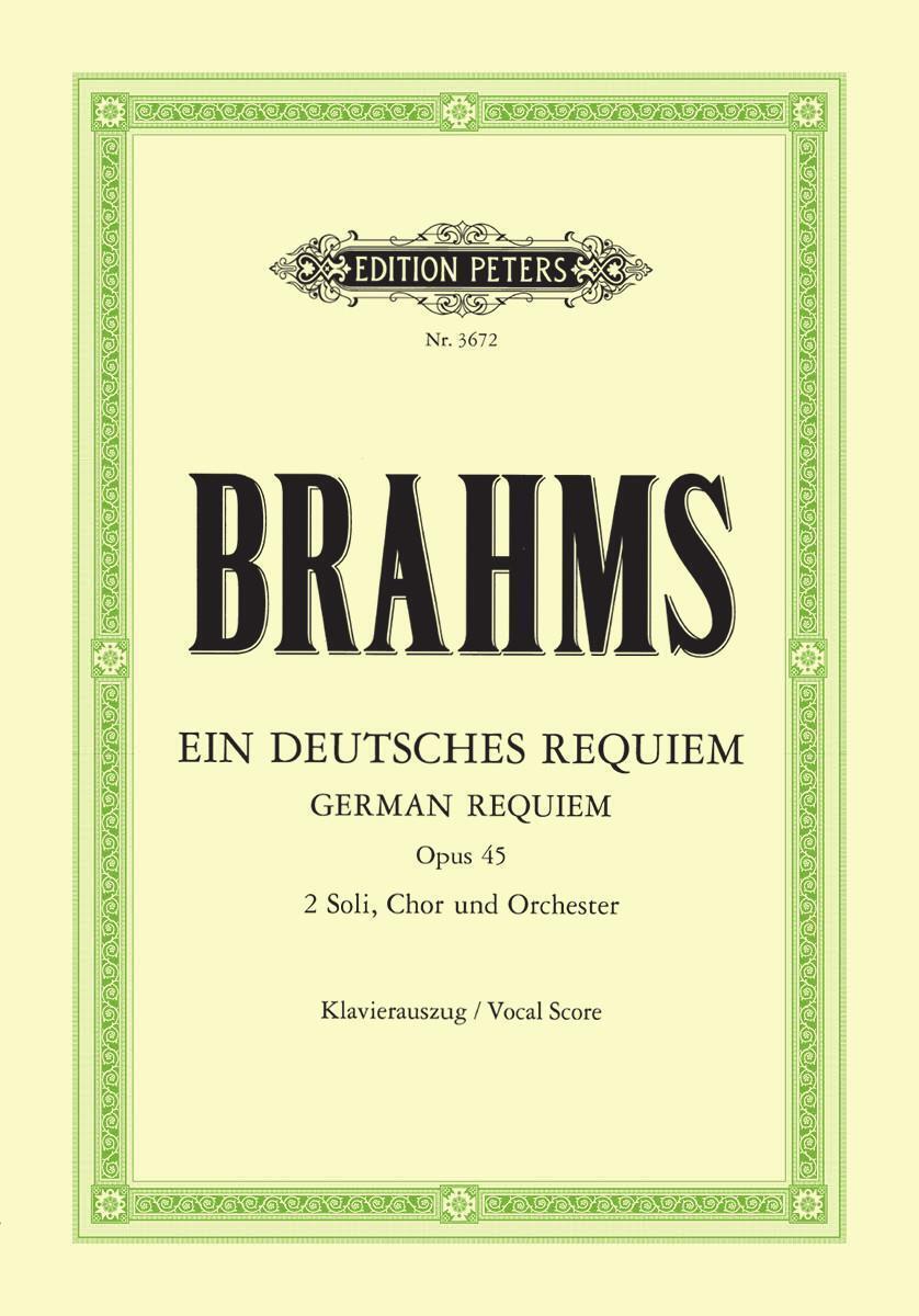 Thumbnail - Ein Deutsches Requiem Op. 45 | Johannes Brahms | Klavierauszug |