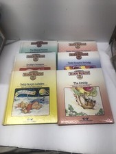 Lot of Six Teddy Ruxpin Book Birthday Christmas Airstrip Grubby's Romance