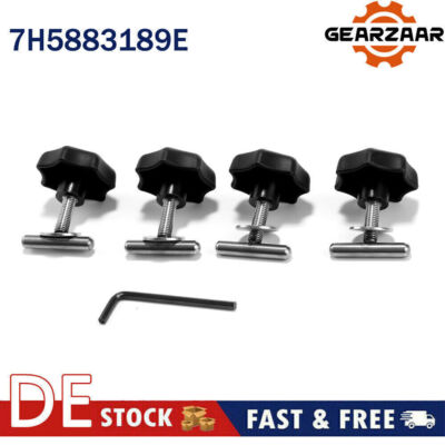 Befestigungsschrauben Multiflexboard Edelstahl 50mm Rastschiene für VW T5 DE
