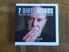 George Carlin: "7 Dirty Words-Life" 8 CD Audio Book Read by Alan Sklar [M