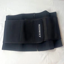 Miss Moly Waist Trainer Unisex Size 3XL Black Tummy Control Shapewear Faja
