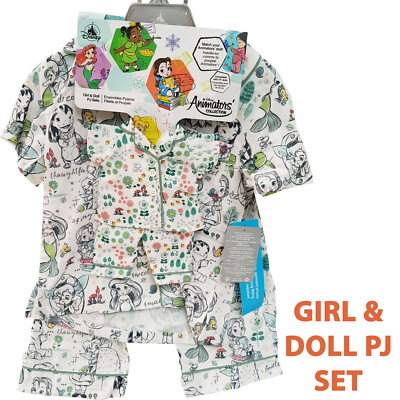 Disney Store Animatoren Pyjama-Sammlung passend für Kind Kinder & Puppe 3-4 Jahre