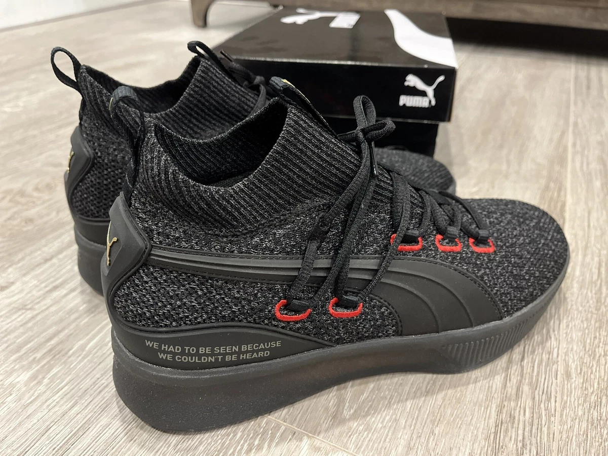 Puma clyde court best sale gold