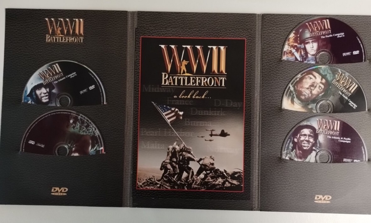 WWII Battlefront - 5 Disc DVD Set - World War 2 - Color - WW2 | eBay