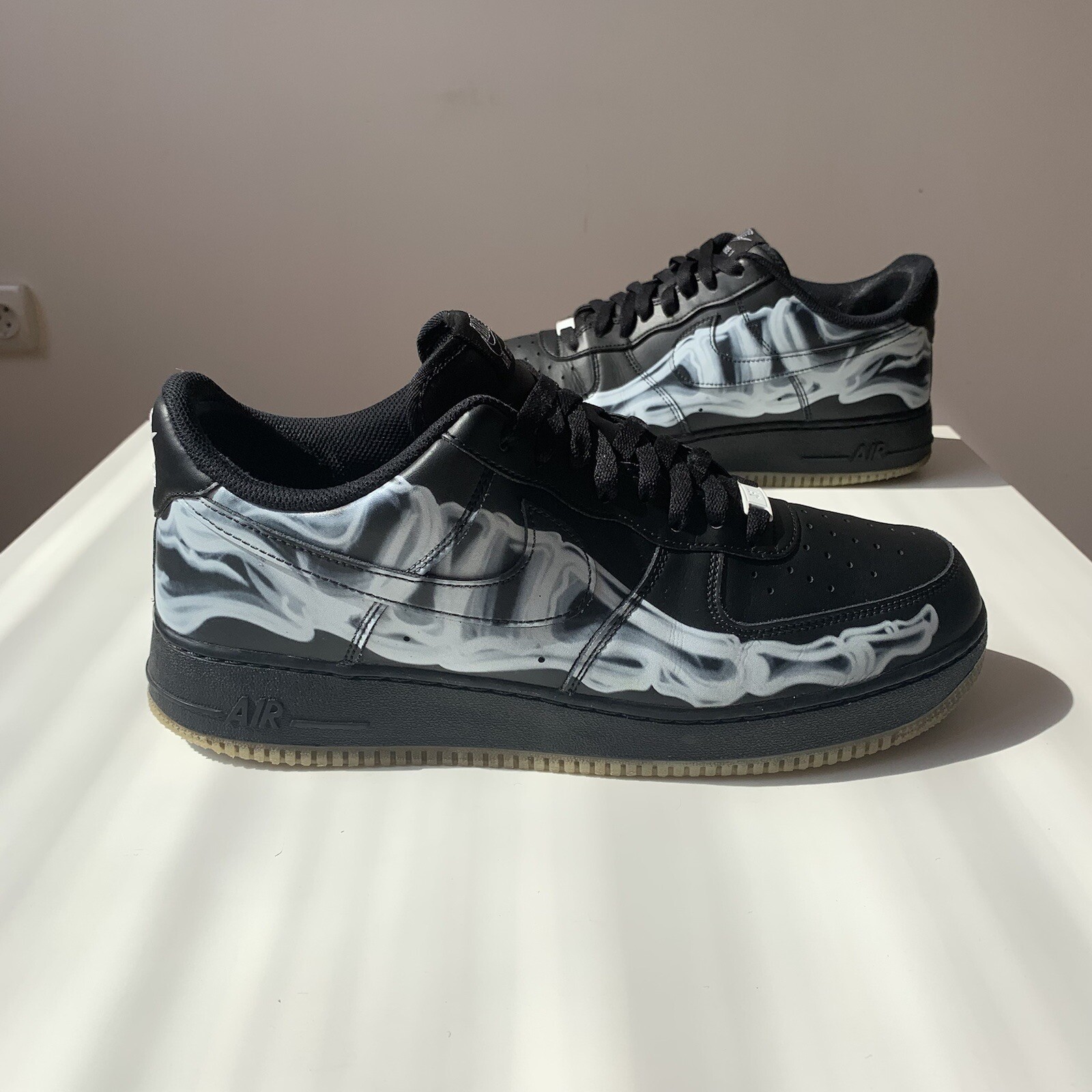 Size 12 - Nike Air Force 1 '07 QS Black 