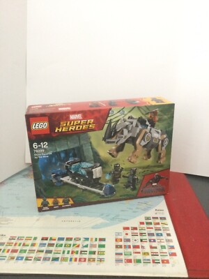 Lego Marvel  Heroes 76099 Rhino Face-Off By The Mine+OVP/NEU-New