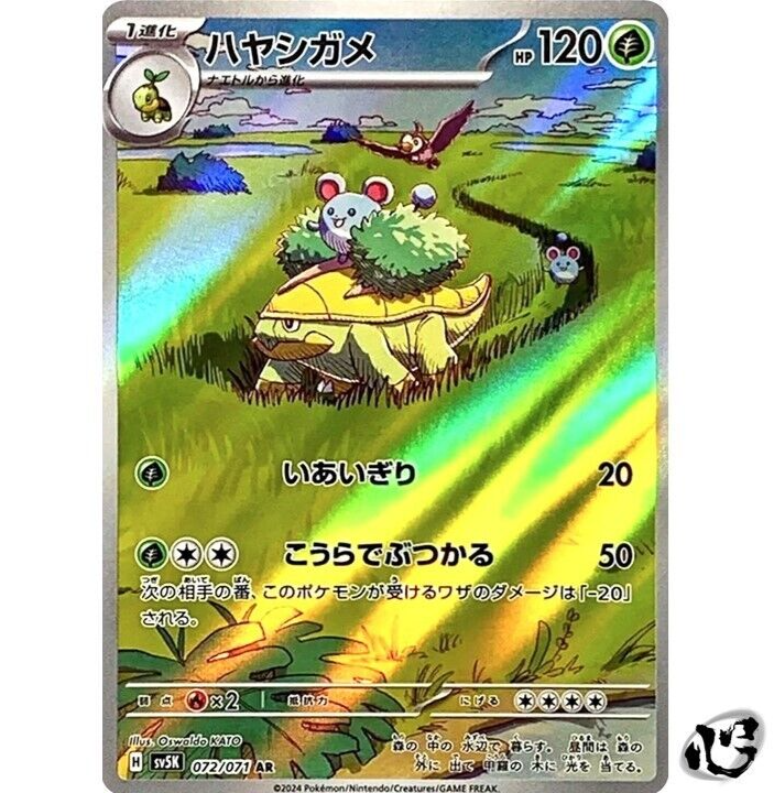 Grotle AR 072/071 SV5K Wild Force Pokemon Card Game Japanese Scarlet &  Violet | eBay