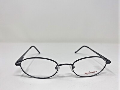 Style Wise Eyeglasses Frames SW306 49-19-140 Gunmetal Grey Full Rim PD96