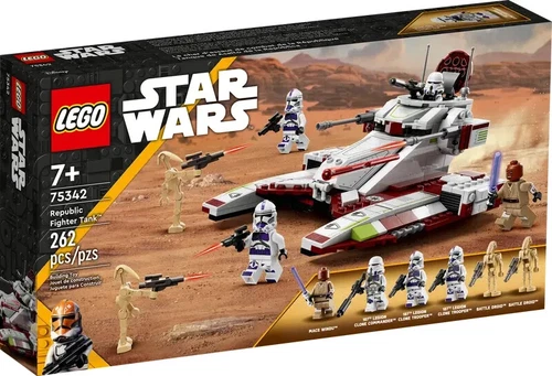 REPUBLIC FIGHTER TANK Star Wars Lego Box Set #75342 262pcs MINT 2022