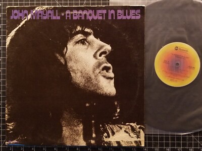 JOHN MAYALL A Banquet In Blues LP 1976 1ST PRESS Ronnie Barron DEE McKINNIE VG+